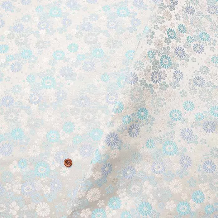金襴 菊吹雪