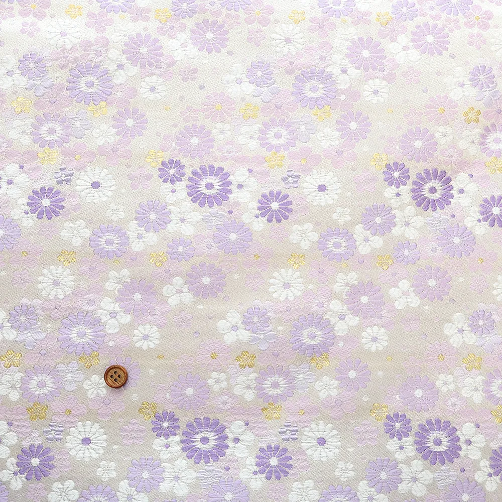 金襴 菊吹雪
