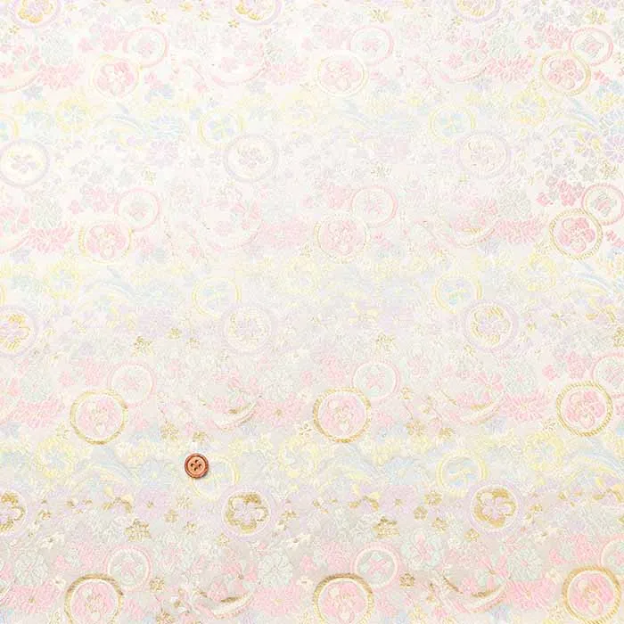 金襴 丸華紋