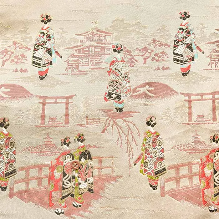 金襴　舞妓【1柄：約30cm】