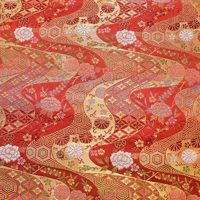 金襴 流線華