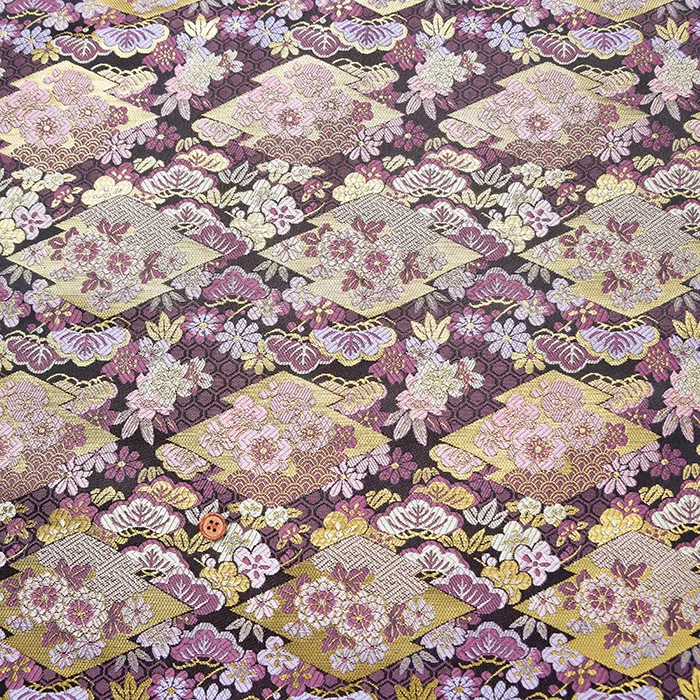 金襴 松と菱