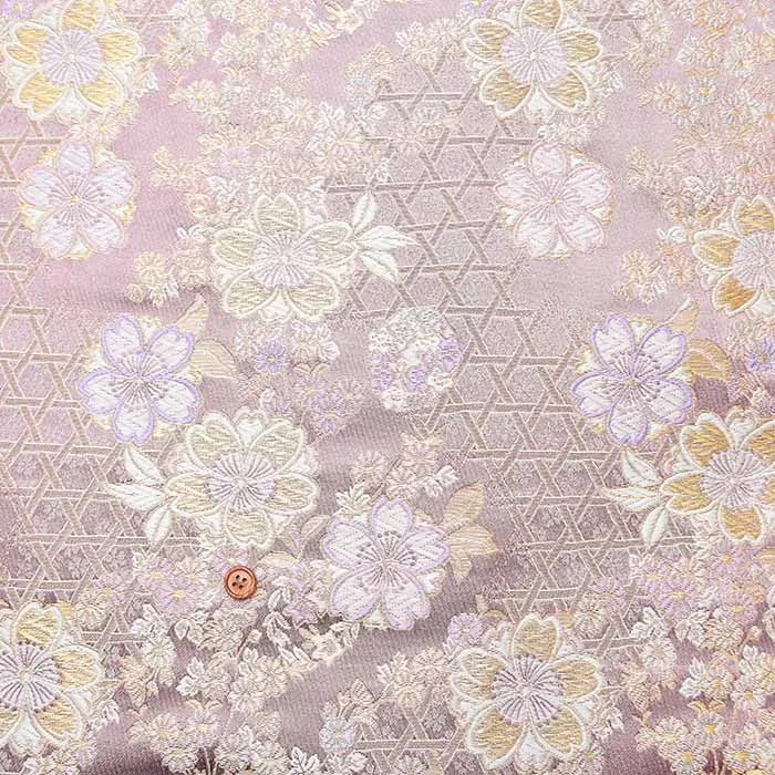 金襴 篭目花