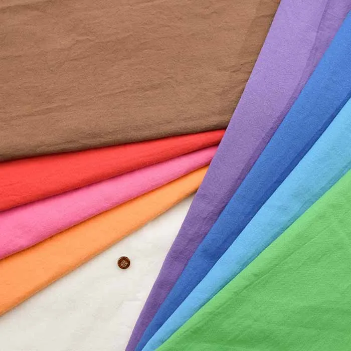 moana cotton fabric コットンシーチングトリプルワッシャー生地 無地