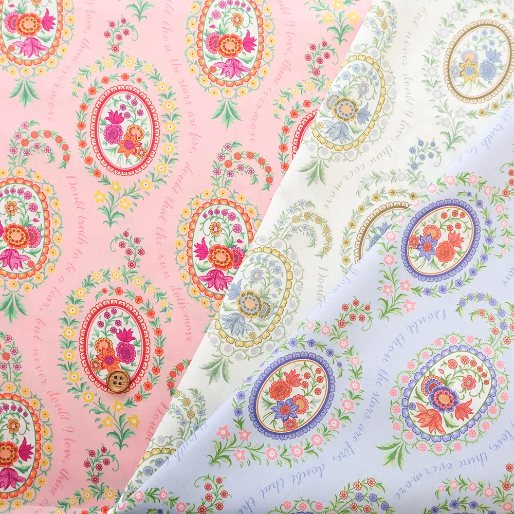 イタリア製　Liberty Fabrics 2026S/S　SUMMER MELODY　LOVE POEM