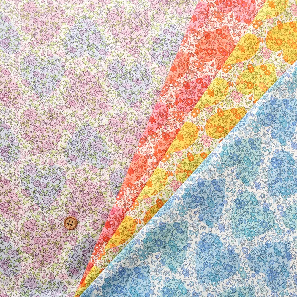イタリア製　Liberty Fabrics 2026S/S　SUMMER MELODY　CHAMOMILE HEARTS