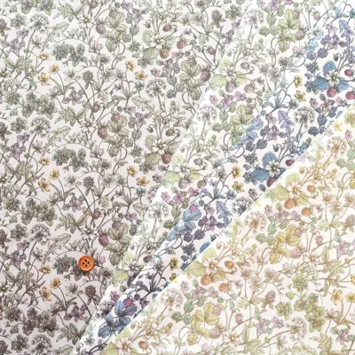 イタリア製　Liberty Fabrics 2026S/S Ceramic Bloom　Antique Garden