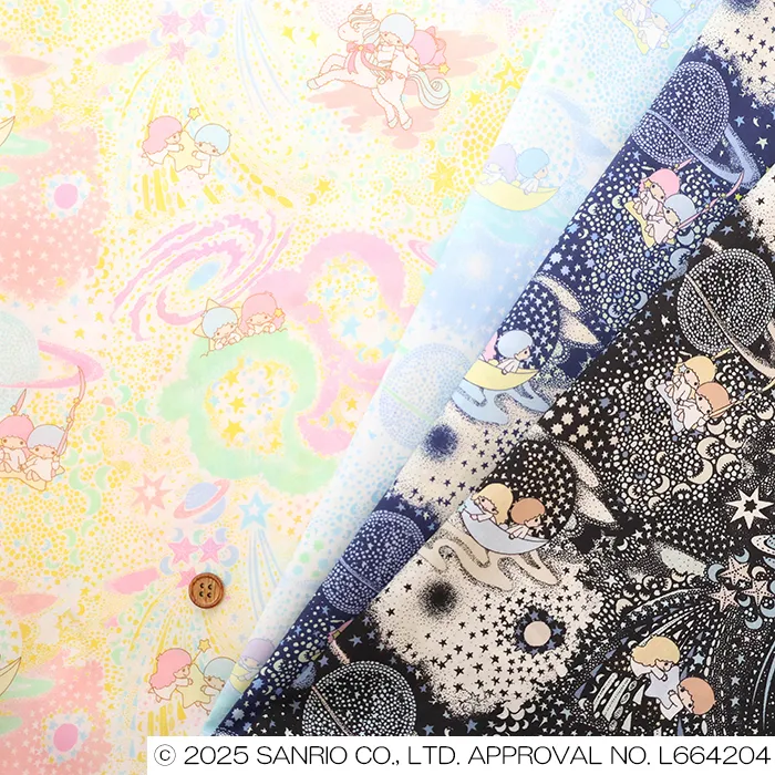 Liberty Fabrics 2025A/W　Little Twin Stars Collection　Milky Way Adventure