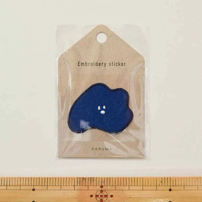 Embroidery sticker 刺繍ステッカー Patch boy No.2