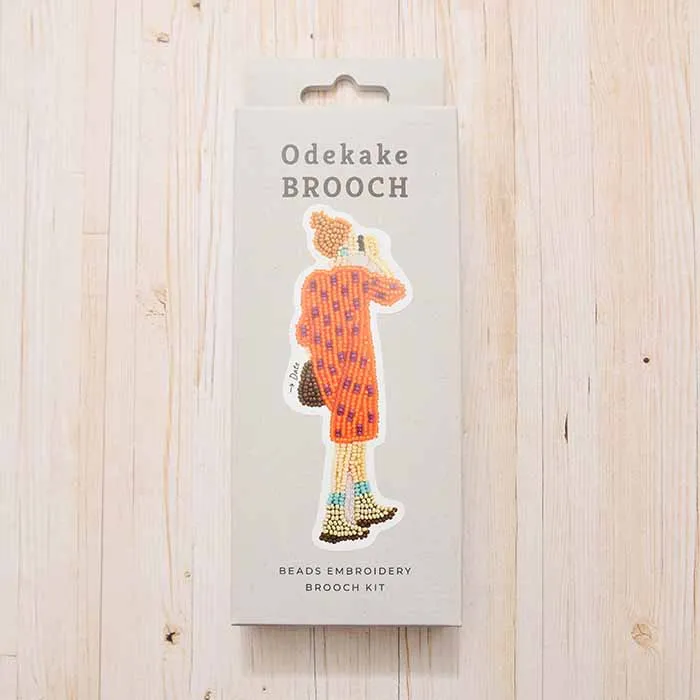 ビーズ刺繍キット おでかけブローチ≪デート≫