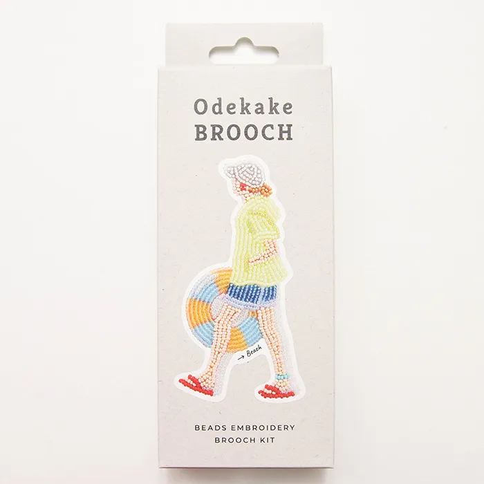 ビーズ刺繍キット おでかけブローチ ≪ビーチ≫