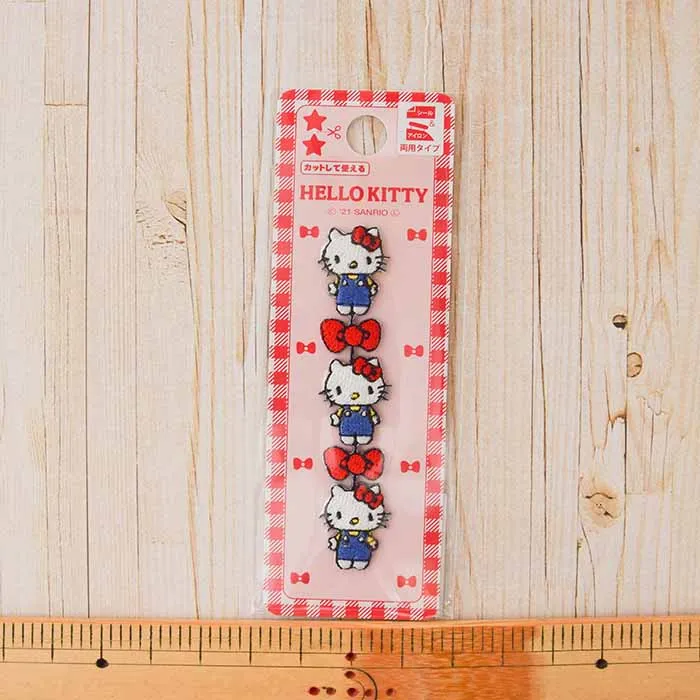 2Way接着ミニシールワッペン キティ