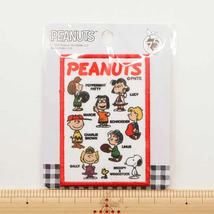 アイロン接着ワッペン 75th PEANUTS