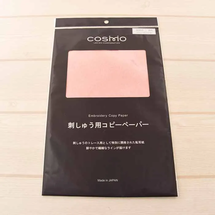 刺しゅう用コピーペーパー(赤)