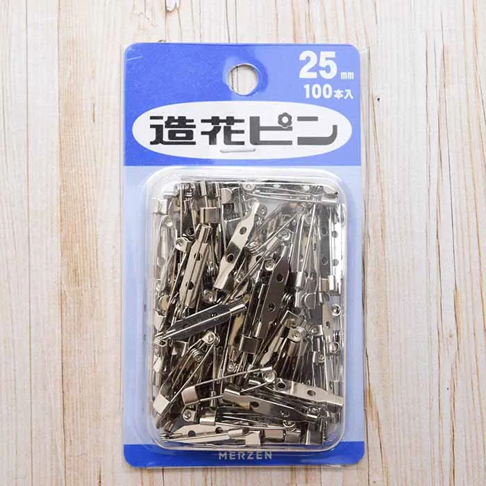 造花ピン 25mm 100本入り