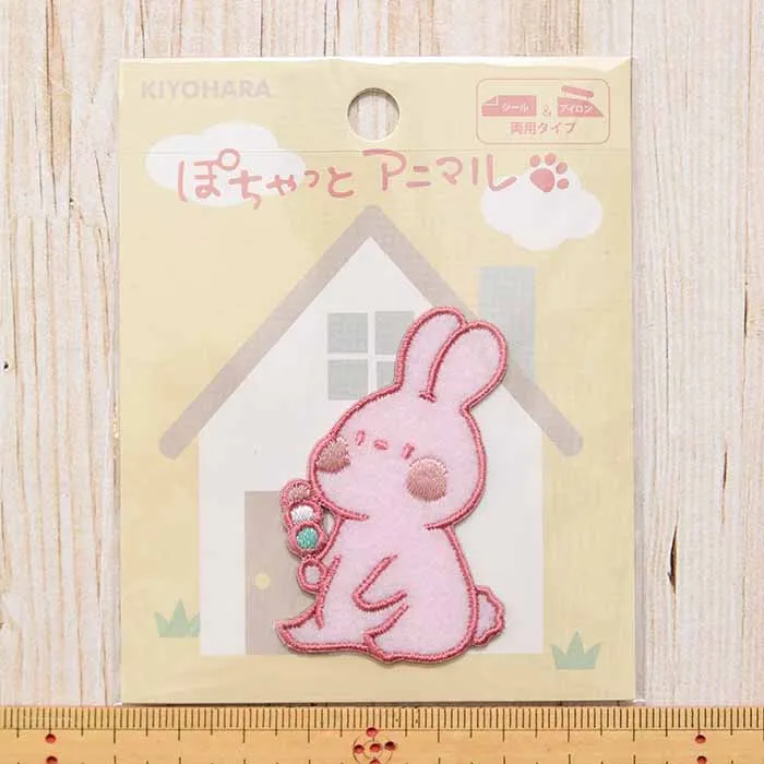 2Way接着ワッペン ぽちゃっとアニマル