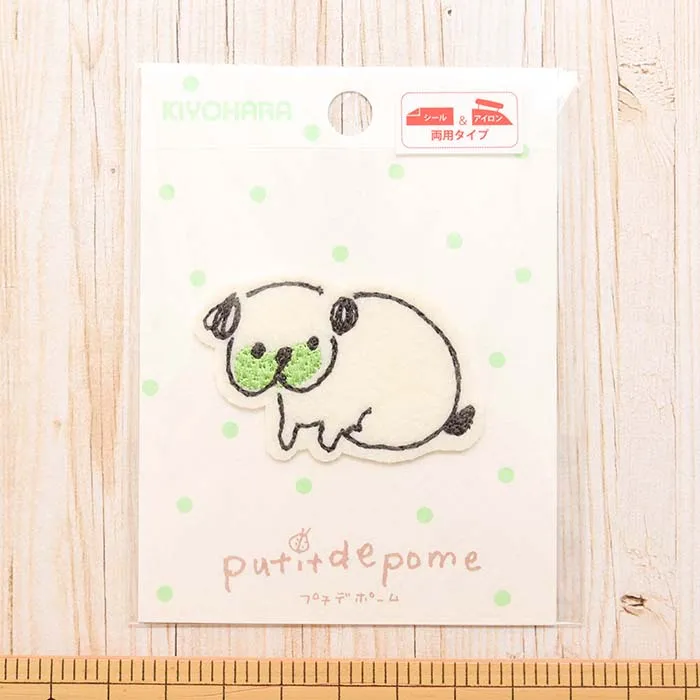 2Way接着ワッペン putitde pome