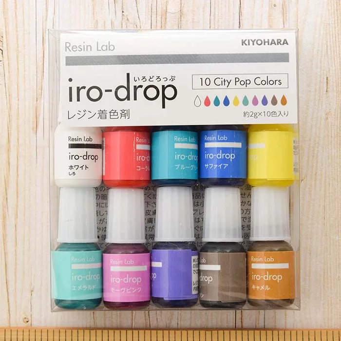 レジン着色剤 iro-drop いろどろっぷ