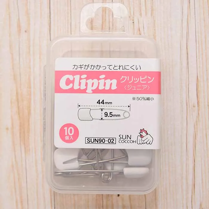 かぎがかかって取れにくい クリッピン≪ジュニア≫44mm