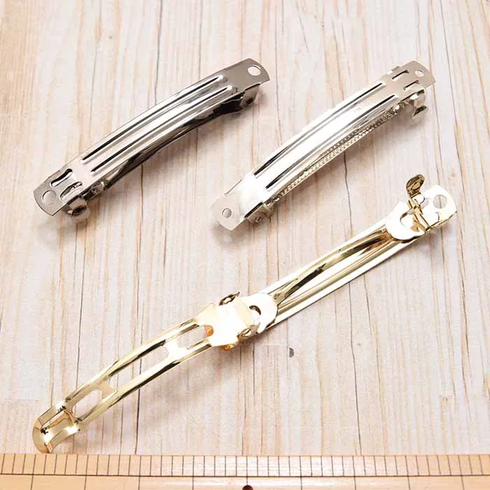 バレッタ金具 約6cm