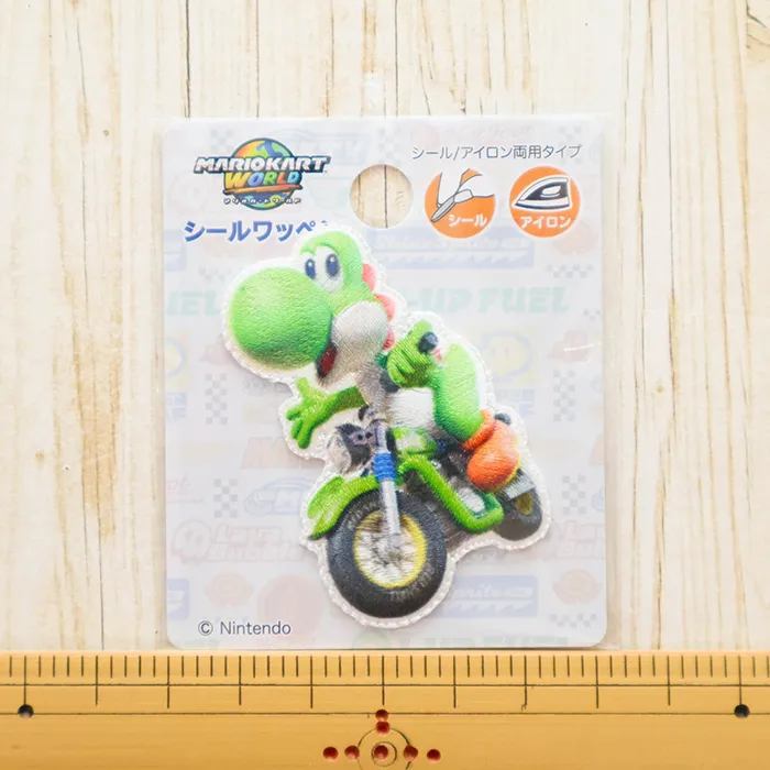 2wayワッペン マリオカートワールド ヨッシー