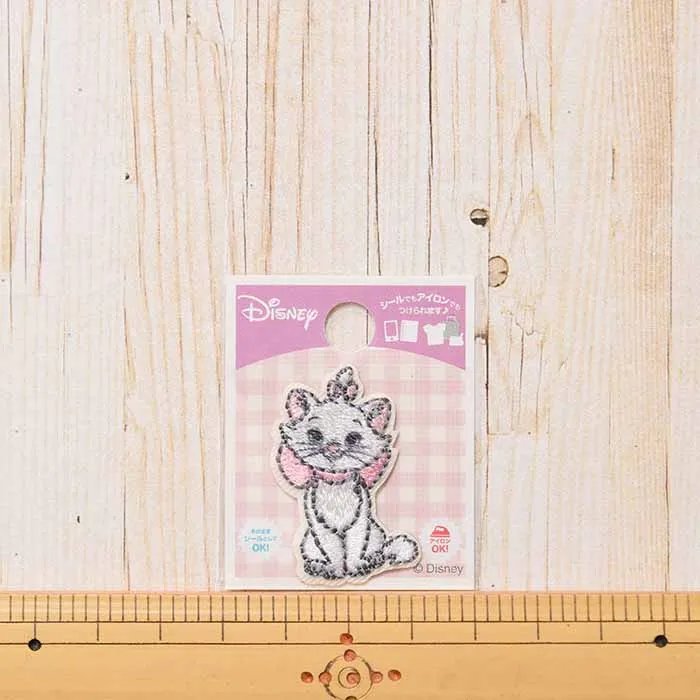 2way接着ワッペン おしゃれキャット マリー ミニワッペン