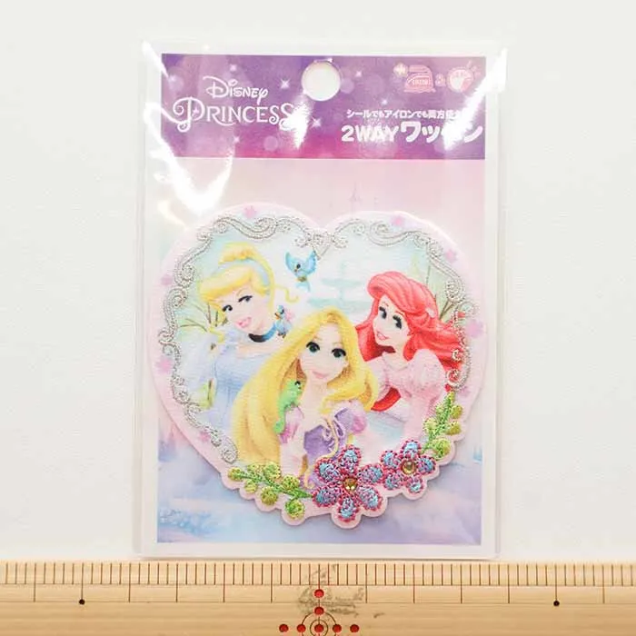 2wayワッペン ディズニープリンセス ドリームハート