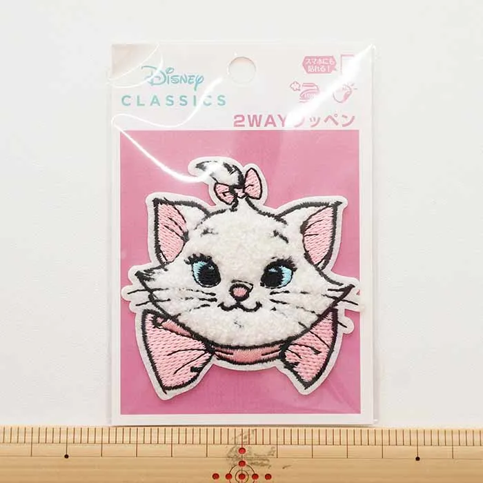2way ワッペン おしゃれキャット マリー