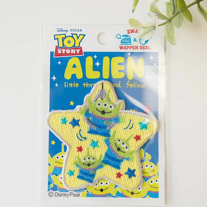 2WAYワッペン トイストーリー エイリアンスター