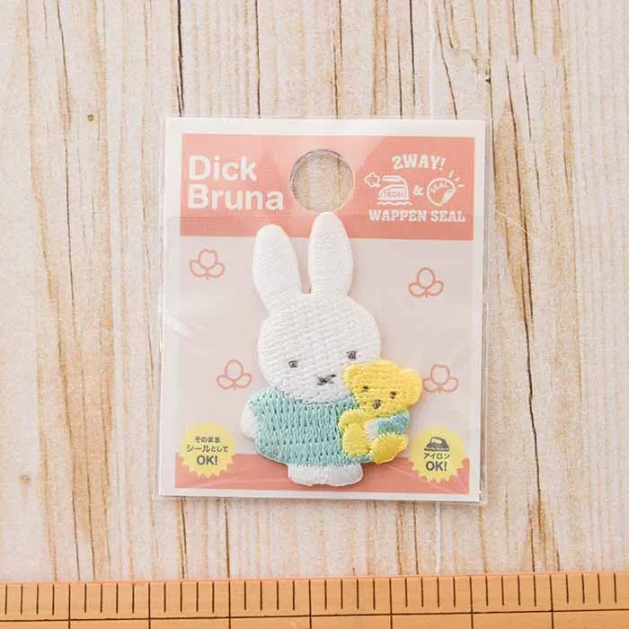 2Way接着ワッペン miffy ミニワッペン パステル【D02Y2470】
