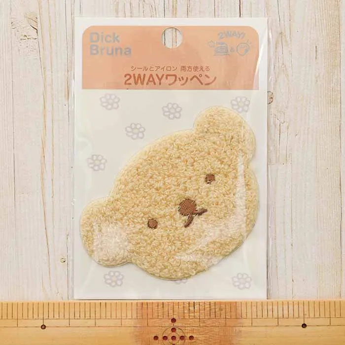 2way接着ワッペン サガラワッペン ボリスフェイス