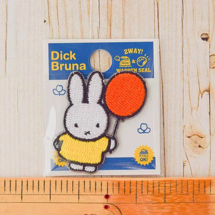 2Way接着ワッペン Miffyミニワッペン ディック・ブルーナ【D02Y2480】