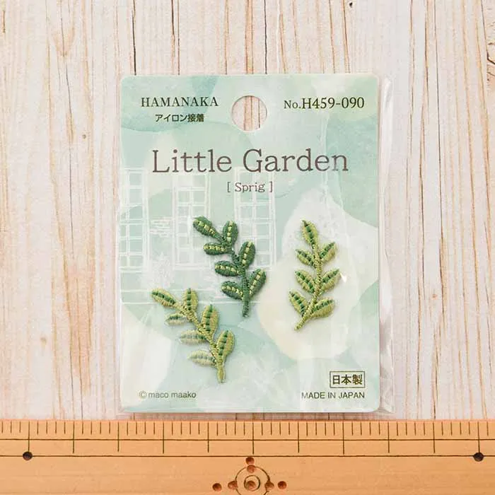アイロン接着ワッペン little garden Sprig