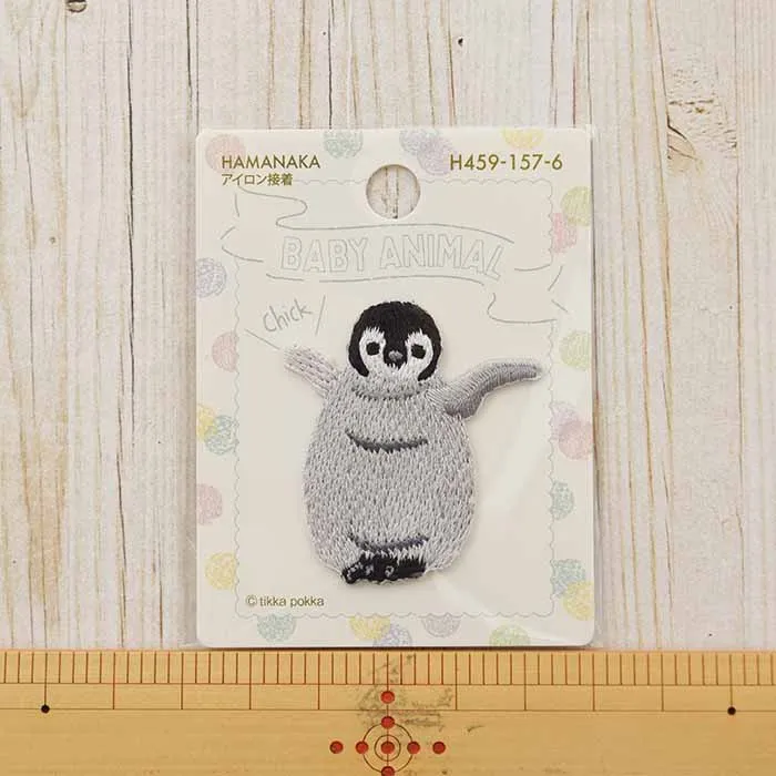 アイロン接着ワッペン BABY ANIMAL ペンギン