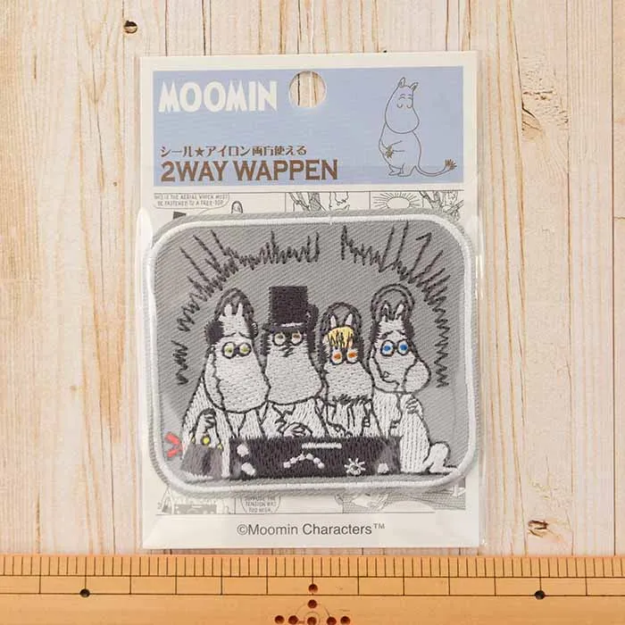 2way接着ワッペン MOOMINワッペン大 ぶるぶる
