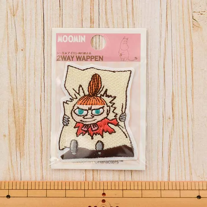2way接着ワッペン MOOMINワッペン小 いたずらリトルミイ