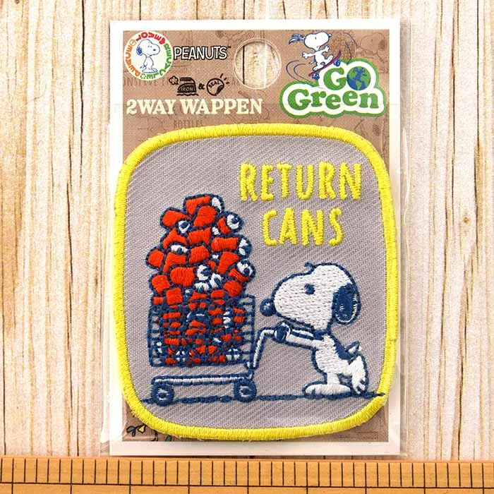 2Way接着ワッペン PEANUTS【S02Y2388】