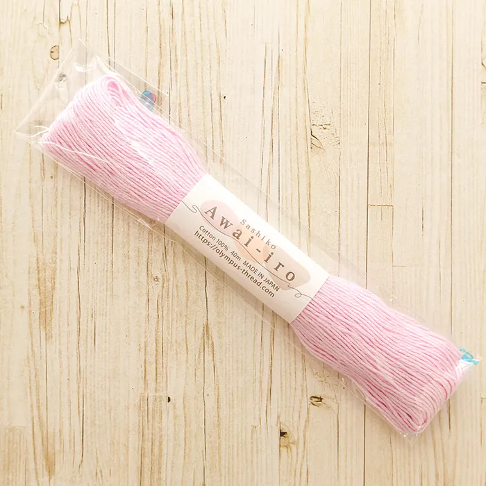 刺し子糸 Sashiko Awai-iro パステルカラー