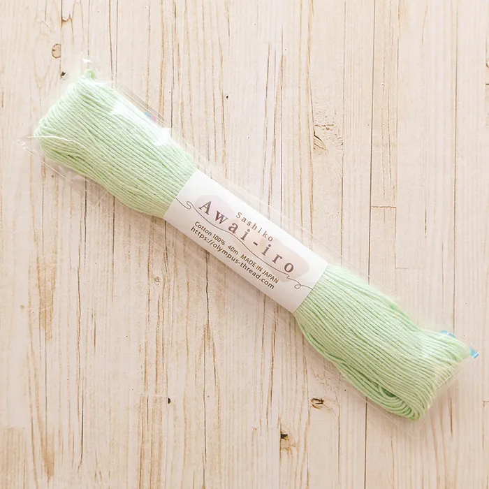 刺し子糸 Sashiko Awai-iro パステルカラー