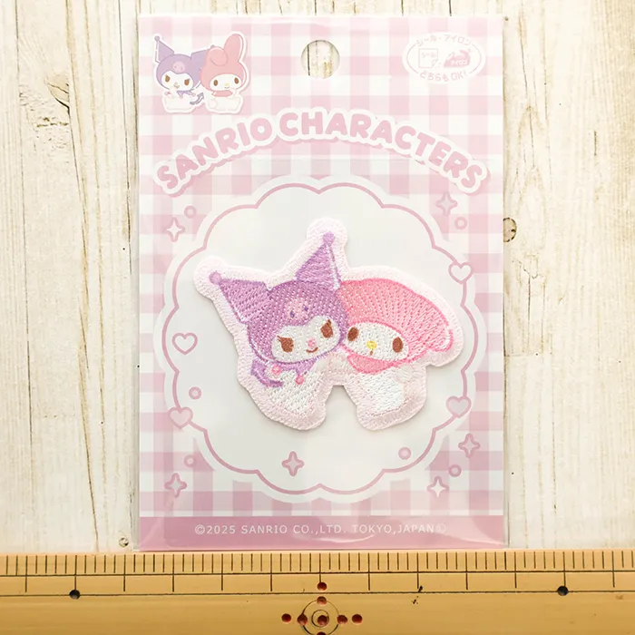 2wayワッペン マイメロディ・クロミ