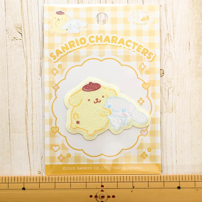 2wayワッペン ポムポムプリン・シナモロール