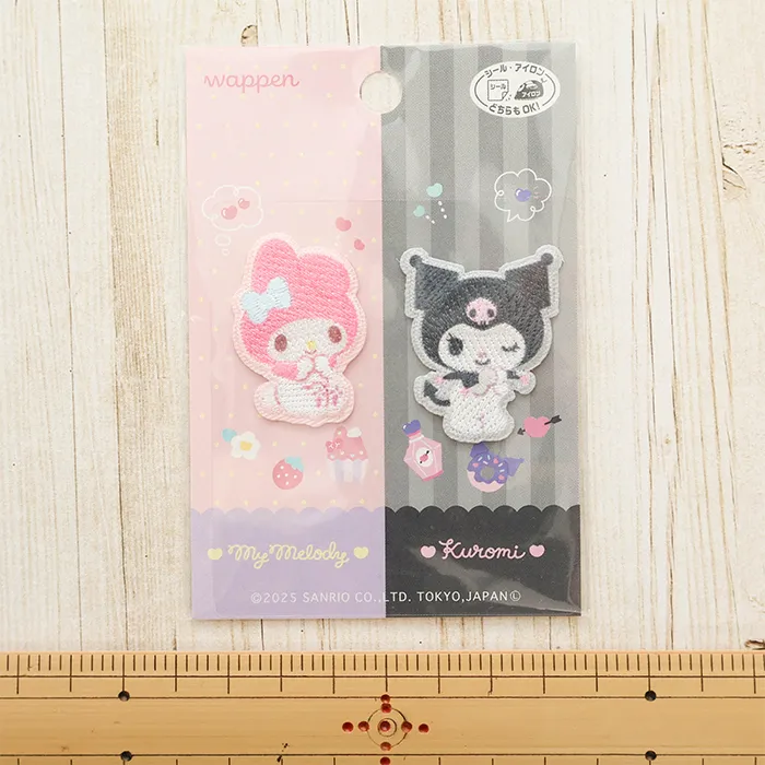 2wayワッペン マイメロディ・クロミ