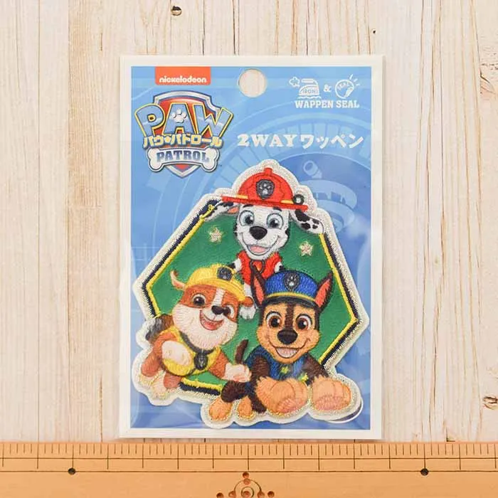 2way接着ワッペン パウパトロール ワッペン(大)