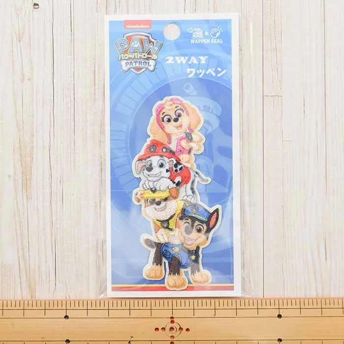 2way接着ワッペン パウパトロール(大)