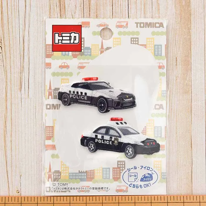 2wayワッペン トミカ パトロールカー