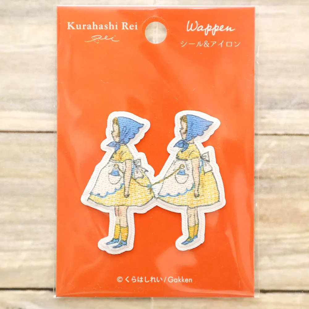 シール＆アイロンワッペン　Kurahashi Rei　頭巾の双子