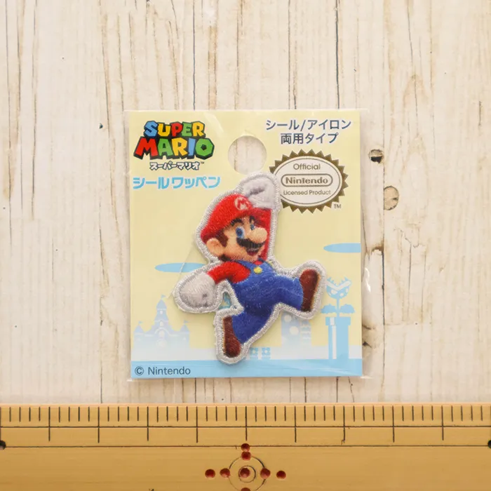 2wayワッペン スーパーマリオ マリオ