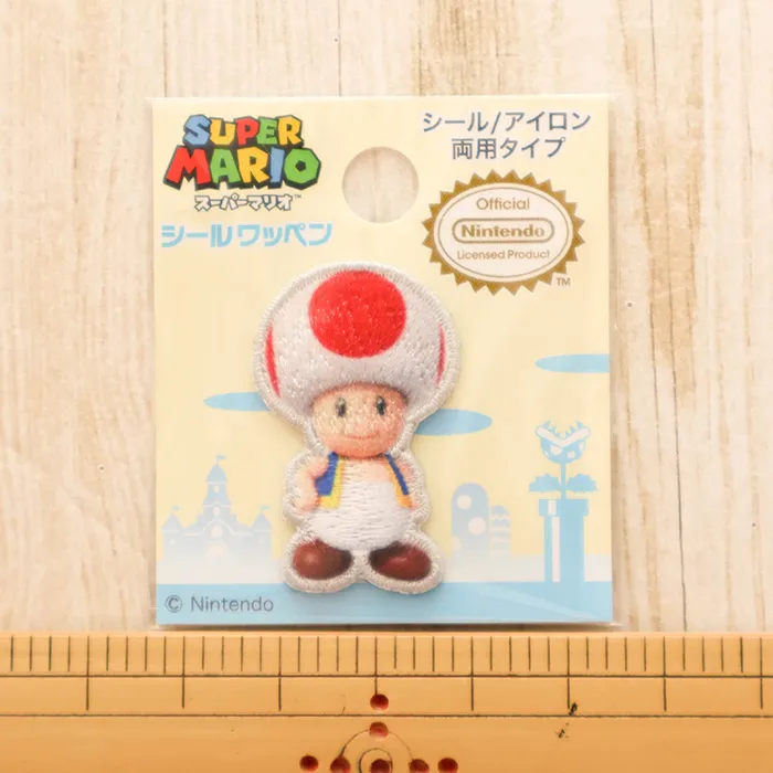 2wayワッペン スーパーマリオ キノピオ