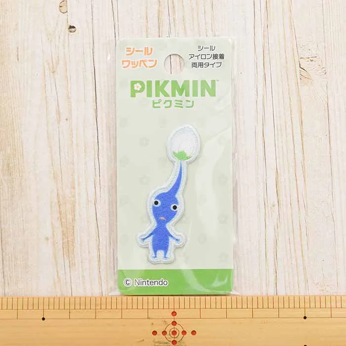 2wayワッペン 青ピクミン