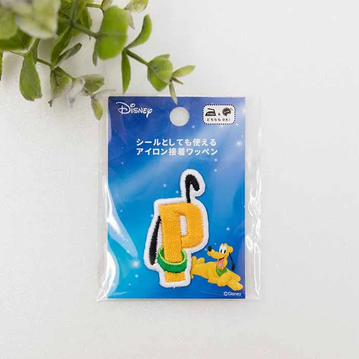 2Wayワッペン Disneyアルファベット